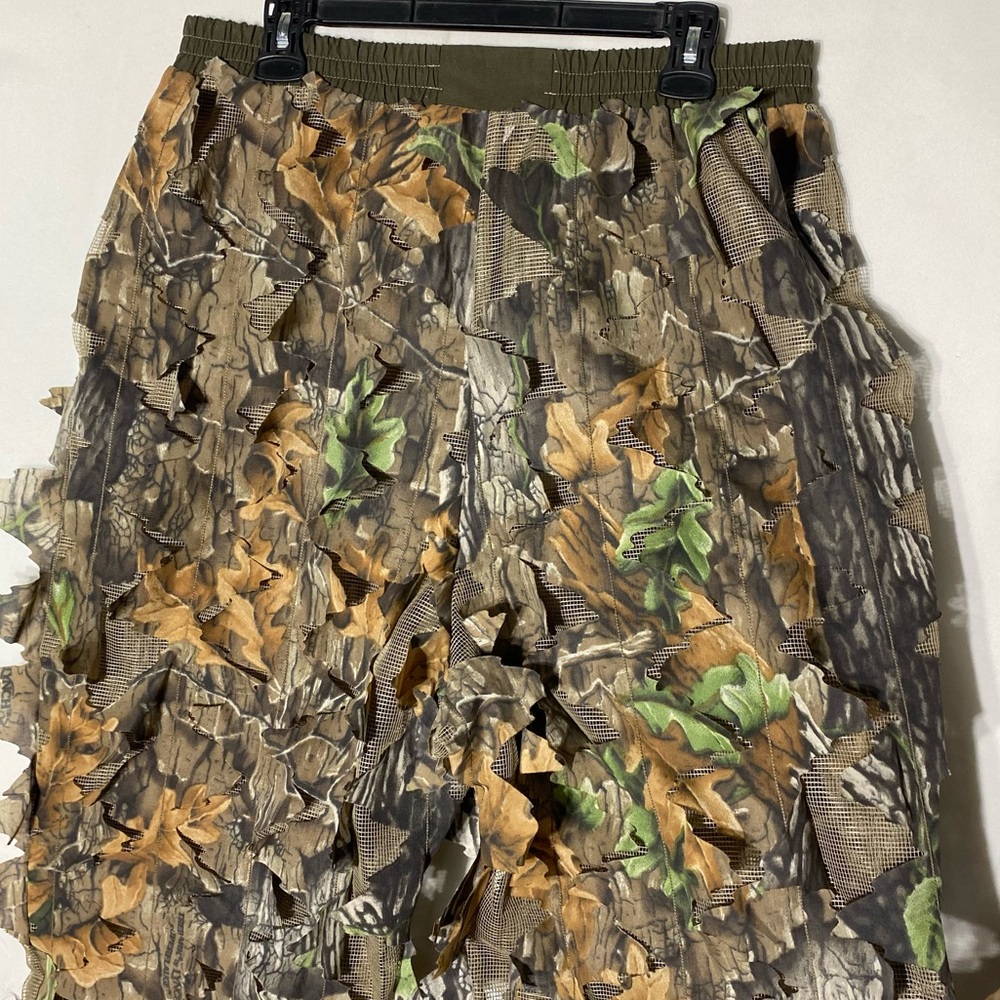 Green Trail Hard Woods Camouflage Leafy Suit Gillie Suit Camo Suit L/XL - Picture 10 of 16